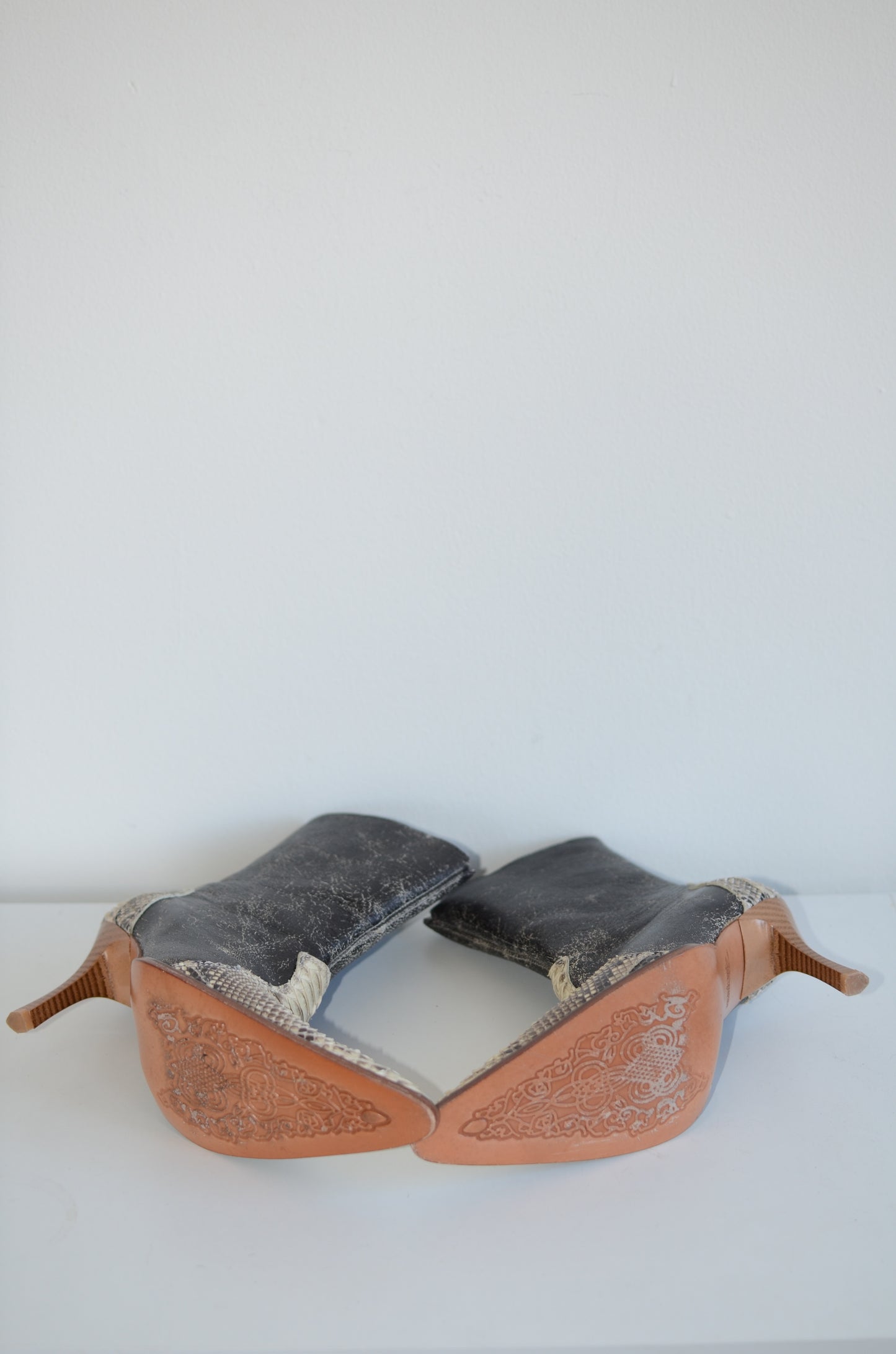 Rare Animal Print Ankle Boots