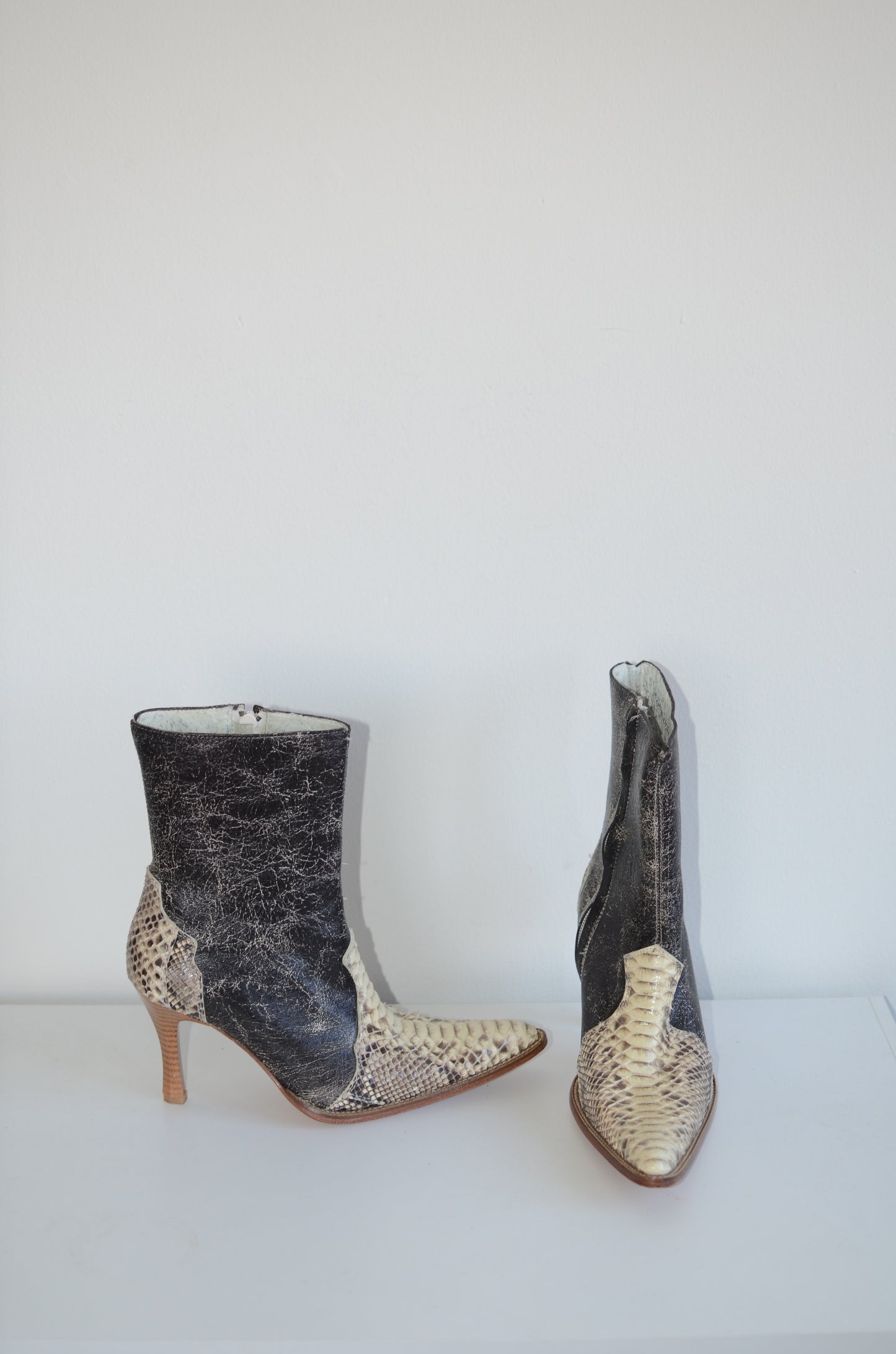 Rare Animal Print Ankle Boots