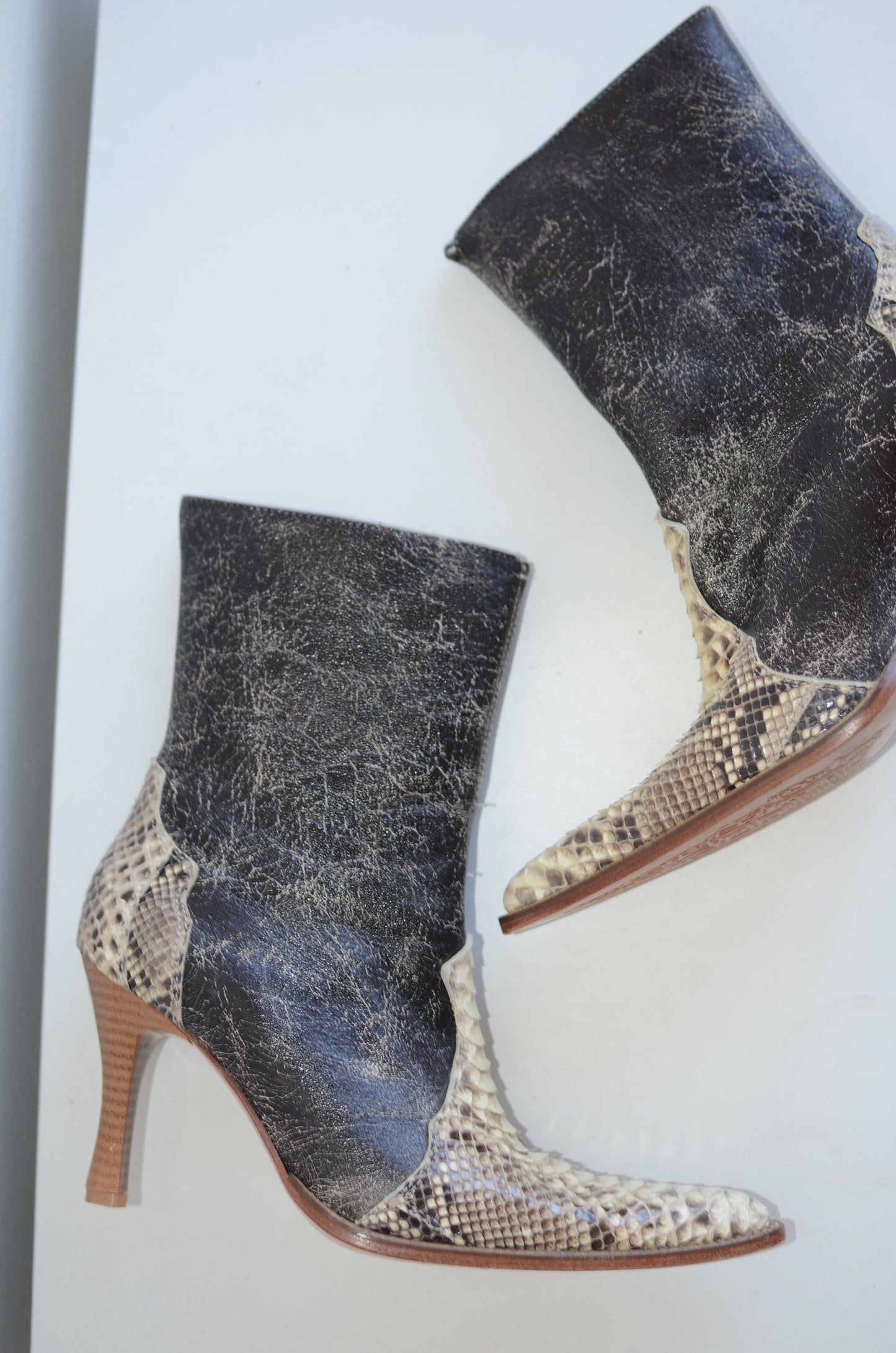 Rare Animal Print Ankle Boots