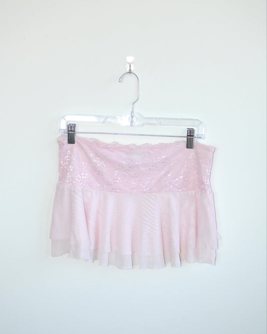 I.AM.GIA Pink Mini Skirt