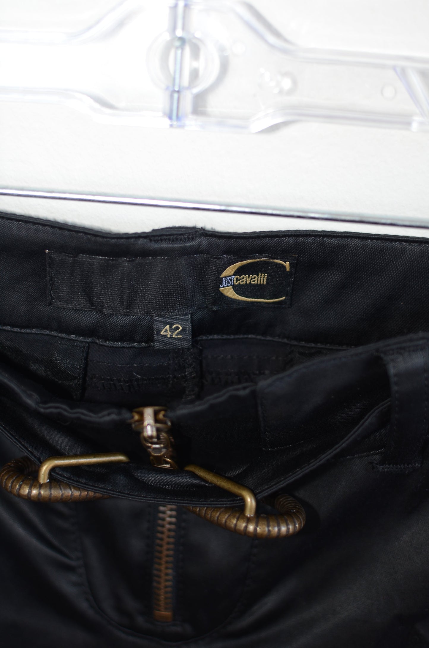 Cavalli Black Capri Pants